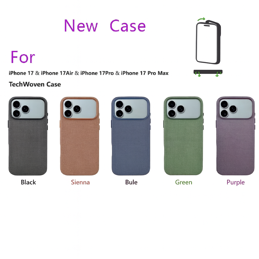 TechWoven™ Mag Case – Luxury Magnetic Cover for iPhone 17 Pro & Pro Max| TheCartinos