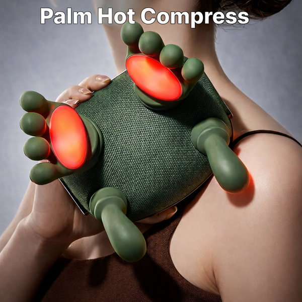 Smart Neck & Shoulder Massager Pillow – 3-Level Modes