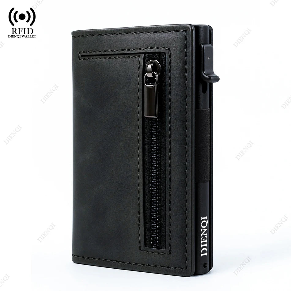 RFIDVault™ Wallet – Anti-Theft Pop-Up Card Holder for Men | TheCartinos
