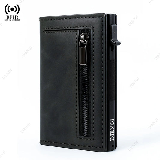 RFIDVault™ Wallet – Anti-Theft Pop-Up Card Holder for Men | TheCartinos