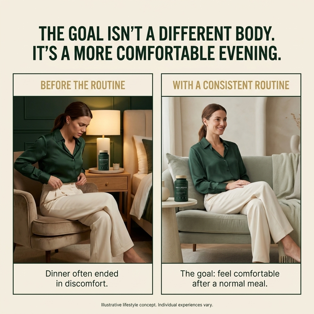 Feel Lighter After Meals With Daily Digestive Support.